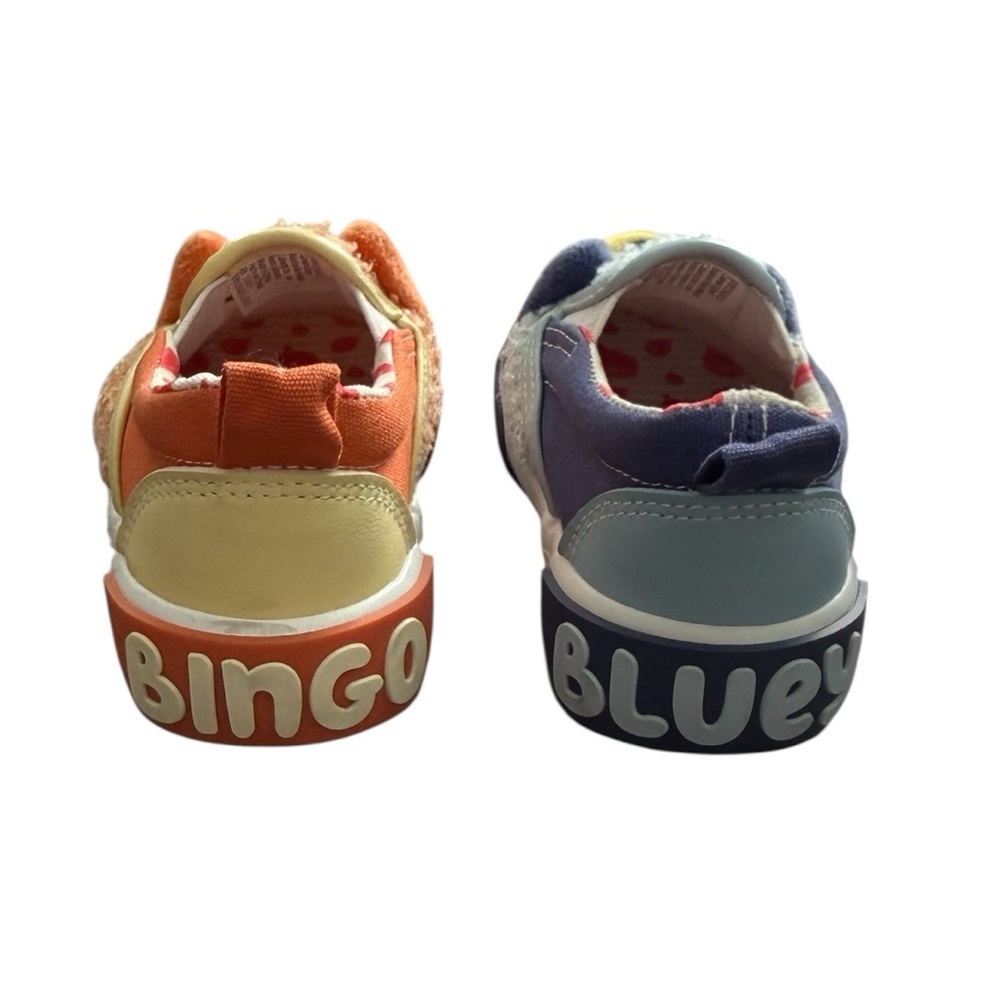 Bluey & Bingo Kids Slip-on Sneakers 7C - Picture 5 of 8